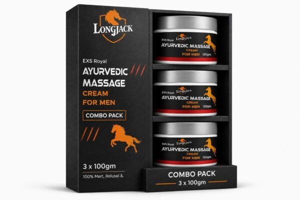 Ling Size Badhane ki Ayurvedic Cream-pack of 3